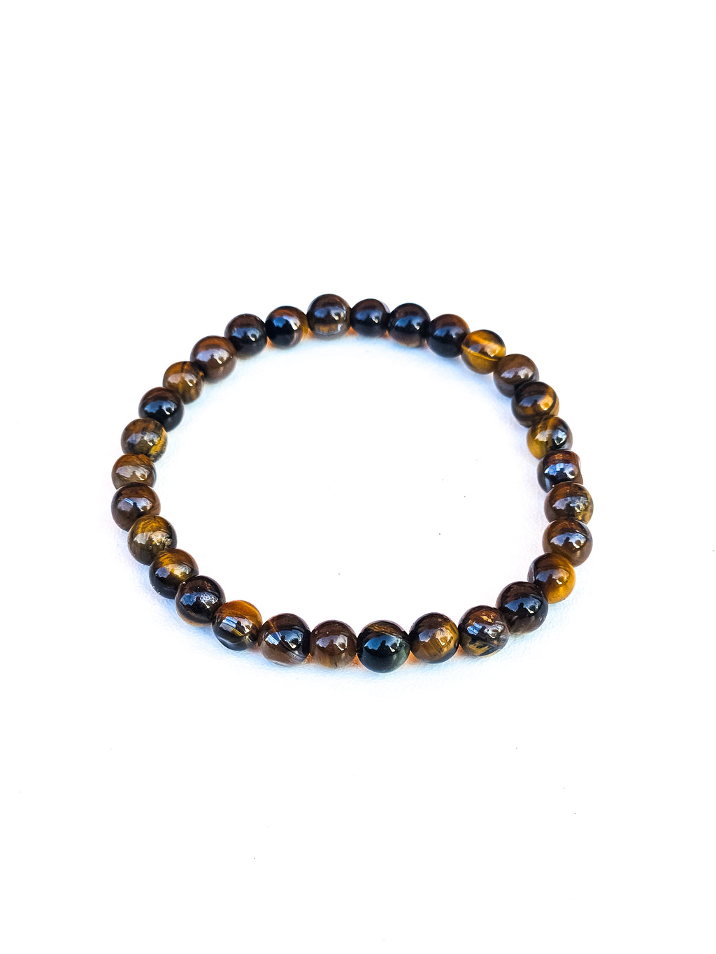 Bracelet • Tiger Eye • 6 mm