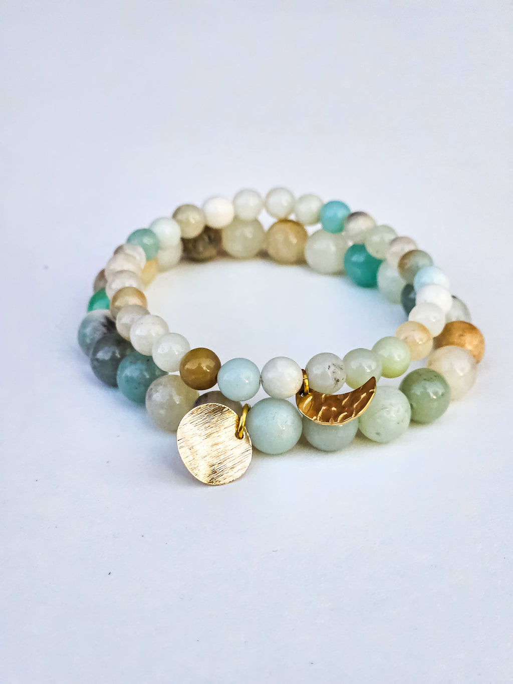 Matching bracelets • Amazonite