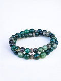 Bracelets duo • Agate mousse