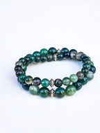 Bracelets duo • Agate mousse