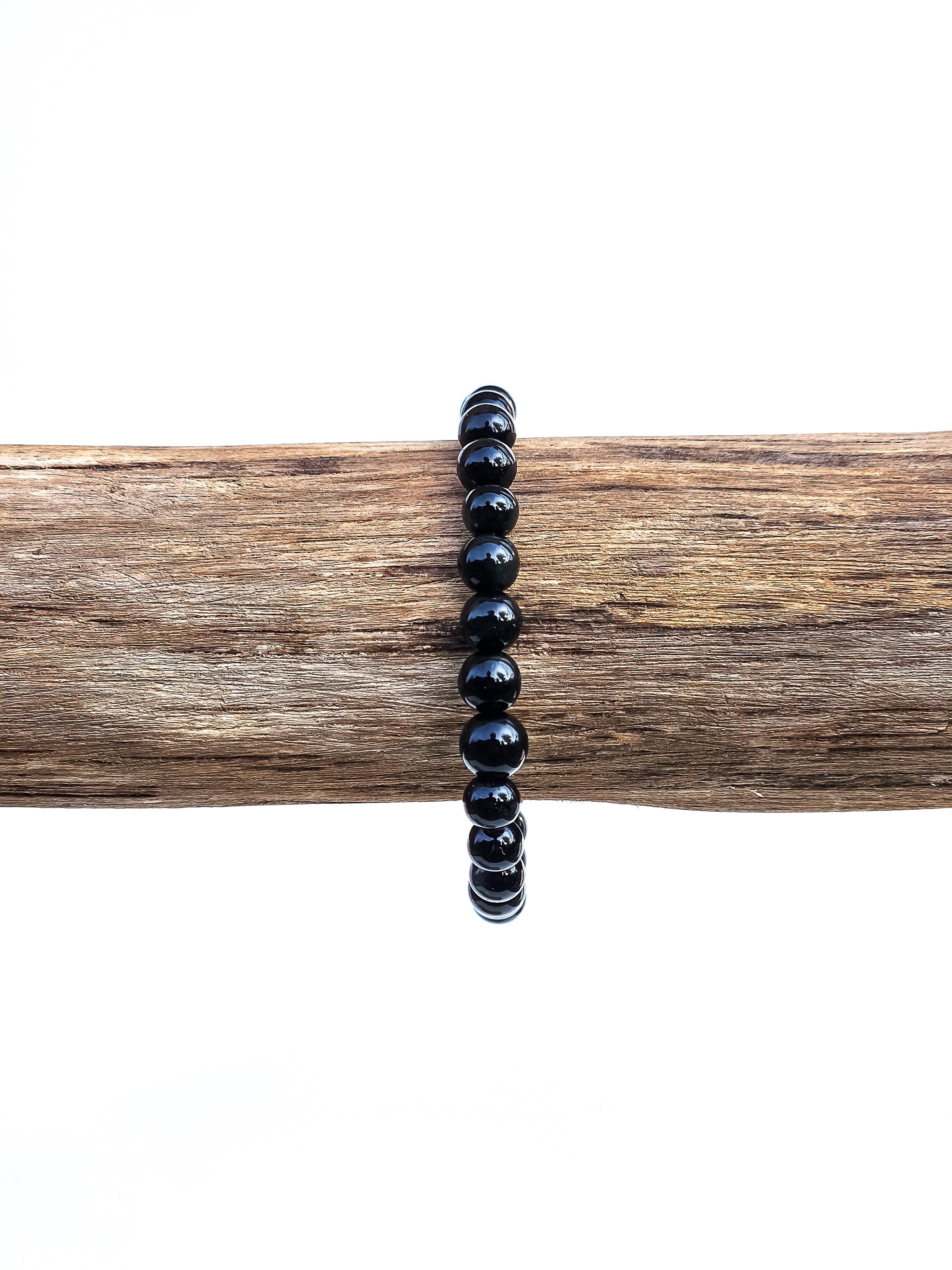 Bracelet • Black Obsidian (6 mm)