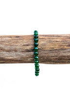 Bracelet • Emerald jade (6 mm)