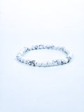 Bracelet • White Howlite (4 mm)