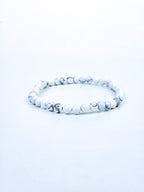 Bracelet • White Howlite (4 mm)