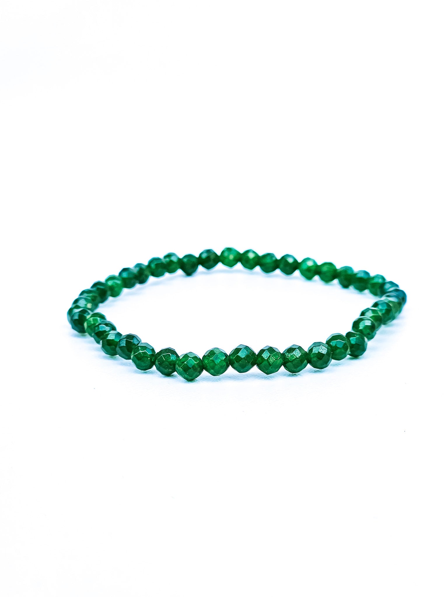 Bracelet • Emerald Jade (4 mm)