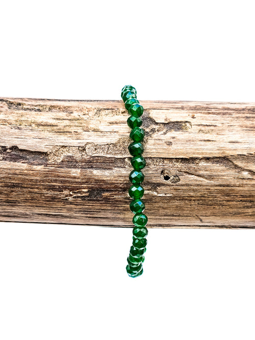 Bracelet • Emerald Jade (4 mm)