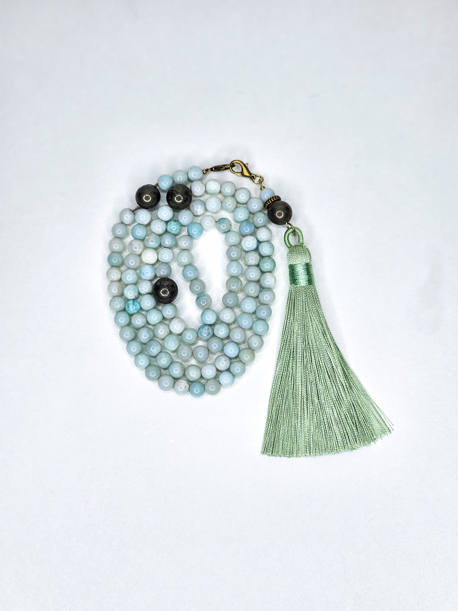 99-Bead Tasbih • Nahr • Amazonite