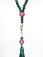 99-Bead Tasbih • Sakinah • Emerald Jade