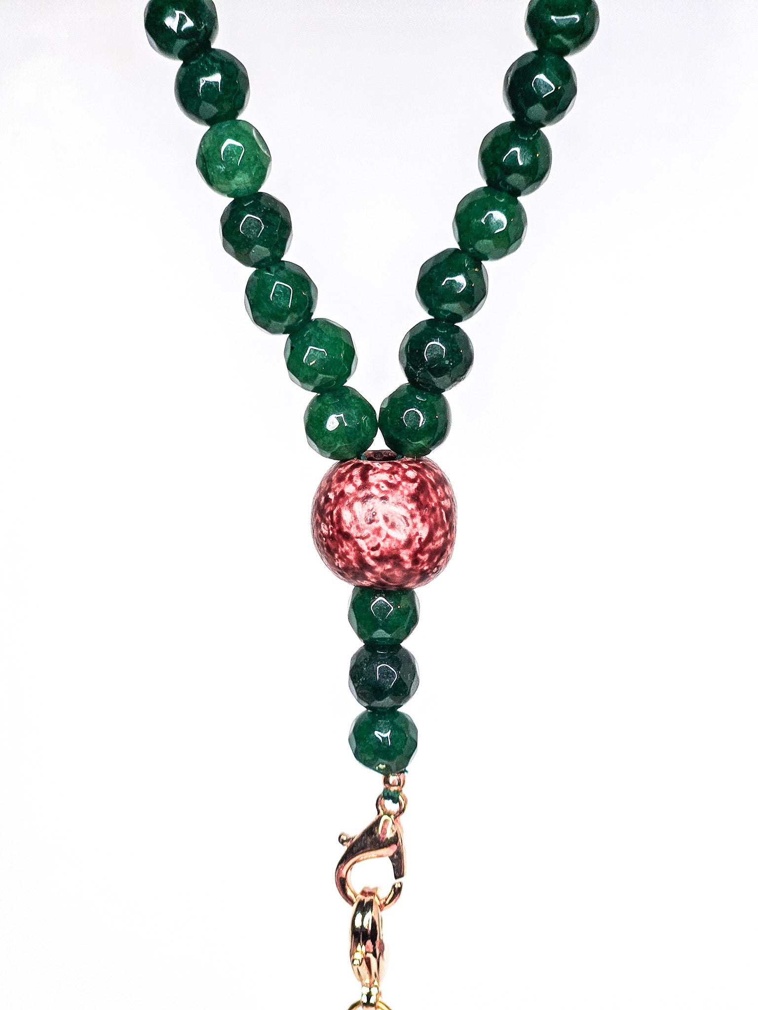 99-Bead Tasbih • Sakinah • Emerald Jade