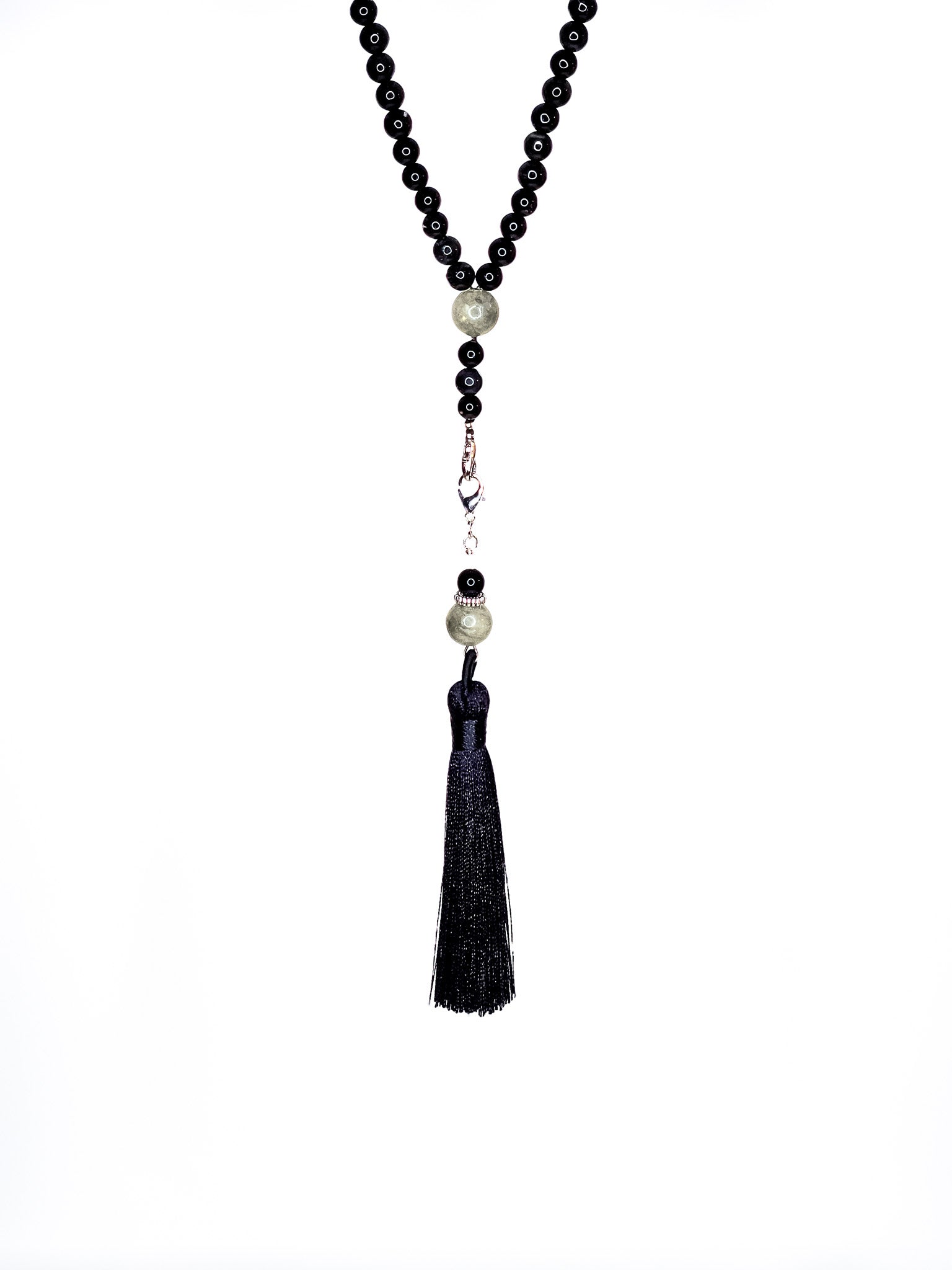 99-Bead Tasbih • Layl • Black obsidian