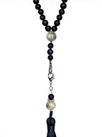 99-Bead Tasbih • Layl • Black obsidian