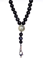 99-Bead Tasbih • Layl • Black obsidian