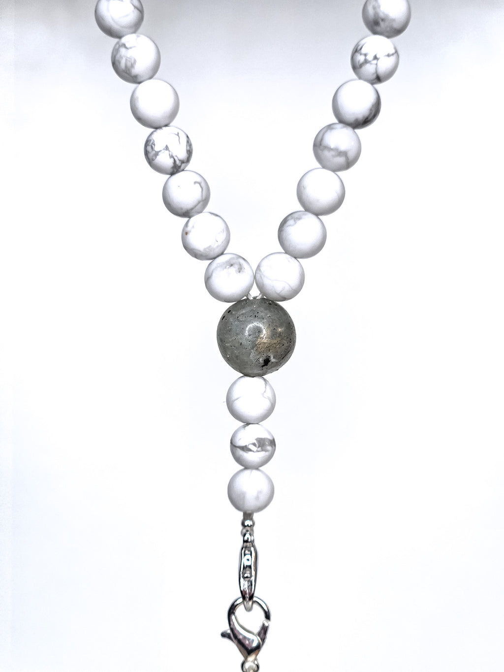 99-Bead Tasbih • Fajr • White howlite
