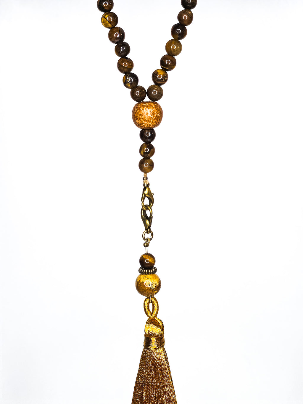 99-Bead Tasbih • Maghrib • Tiger's Eye
