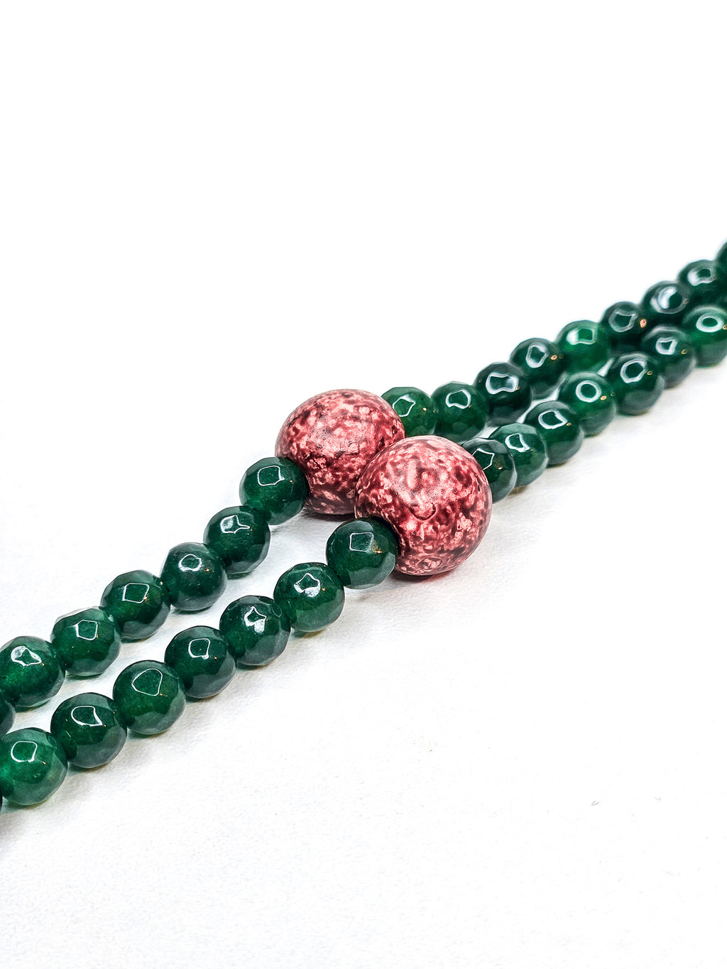 99-Bead Tasbih • Sakinah • Emerald Jade