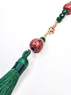 99-Bead Tasbih • Sakinah • Emerald Jade