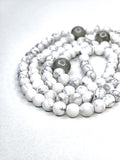 99-Bead Tasbih • Fajr • White howlite