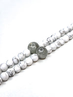 99-Bead Tasbih • Fajr • White howlite