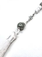 99-Bead Tasbih • Fajr • White howlite