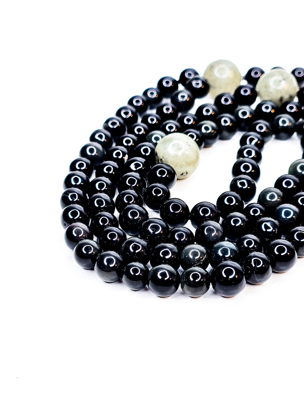 99-Bead Tasbih • Layl • Black obsidian