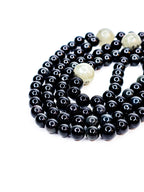 99-Bead Tasbih • Layl • Black obsidian