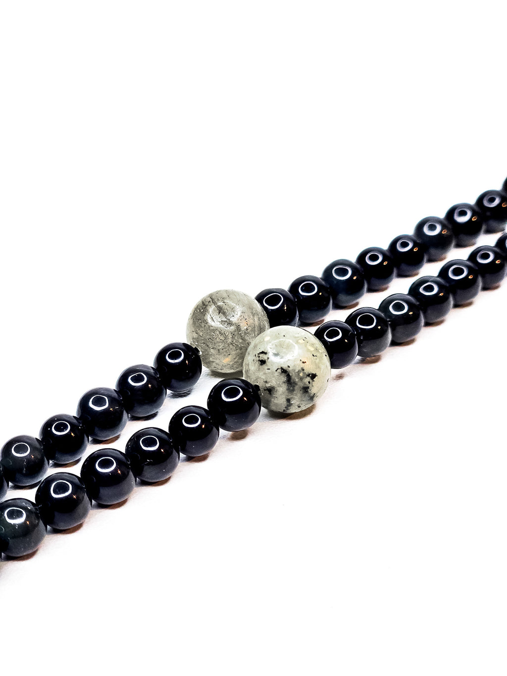 99-Bead Tasbih • Layl • Black obsidian