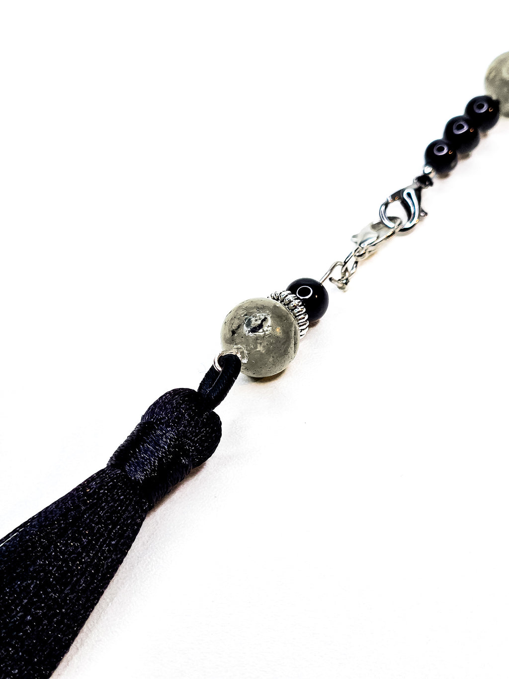 99-Bead Tasbih • Layl • Black obsidian