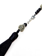 99-Bead Tasbih • Layl • Black obsidian