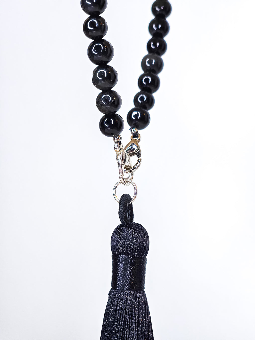 Tasbih bracelet • Layl • Black obsidian