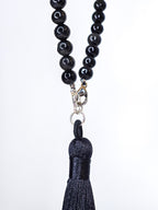 Tasbih bracelet • Layl • Black obsidian