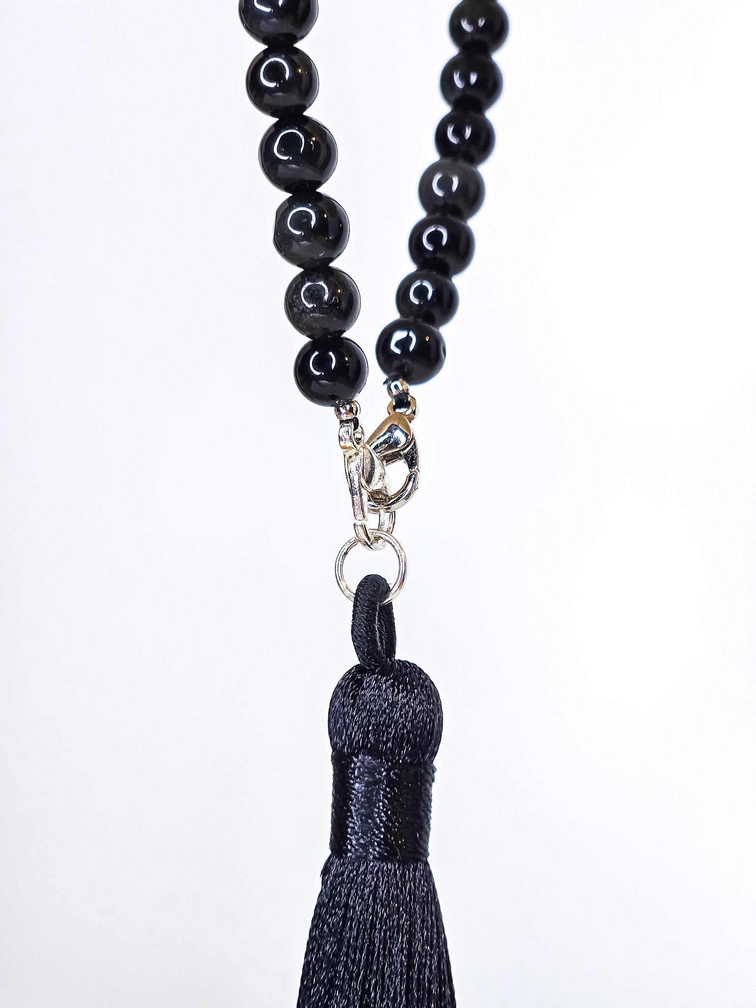 Tasbih bracelet • Layl • Black obsidian