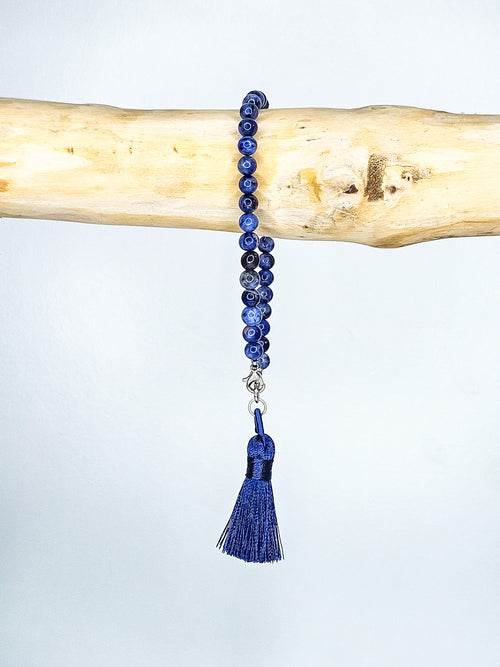 Tasbih bracelet • Isha • Sodalite