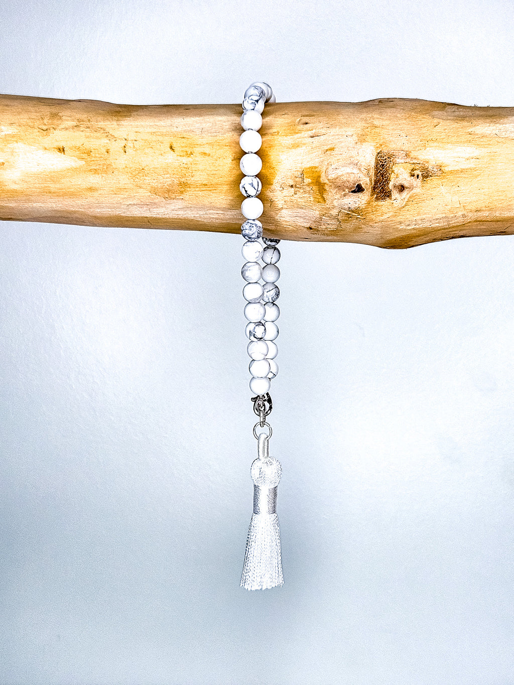 Tasbih bracelet • Fajr • White howlite