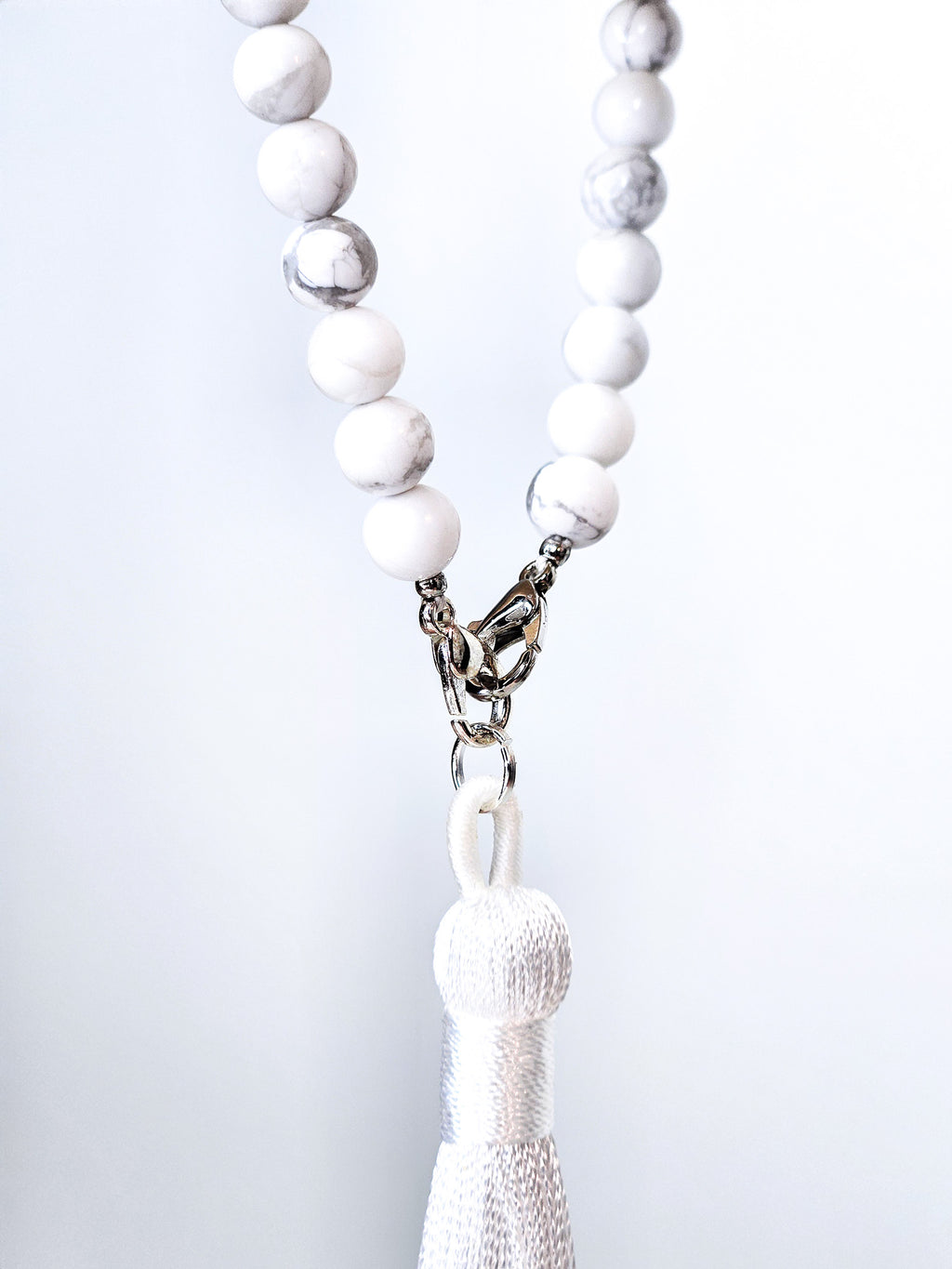 Tasbih bracelet • Fajr • White howlite