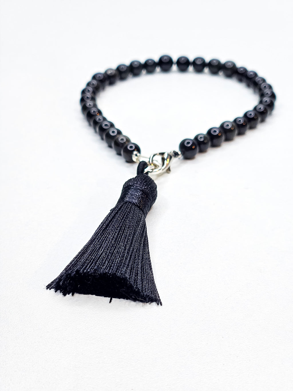 Tasbih bracelet • Layl • Black obsidian