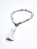 Tasbih bracelet • Fajr • White howlite