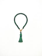 Tasbih bracelet • Sakinah • Emerald Jade