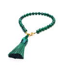 Tasbih bracelet • Sakinah • Emerald Jade