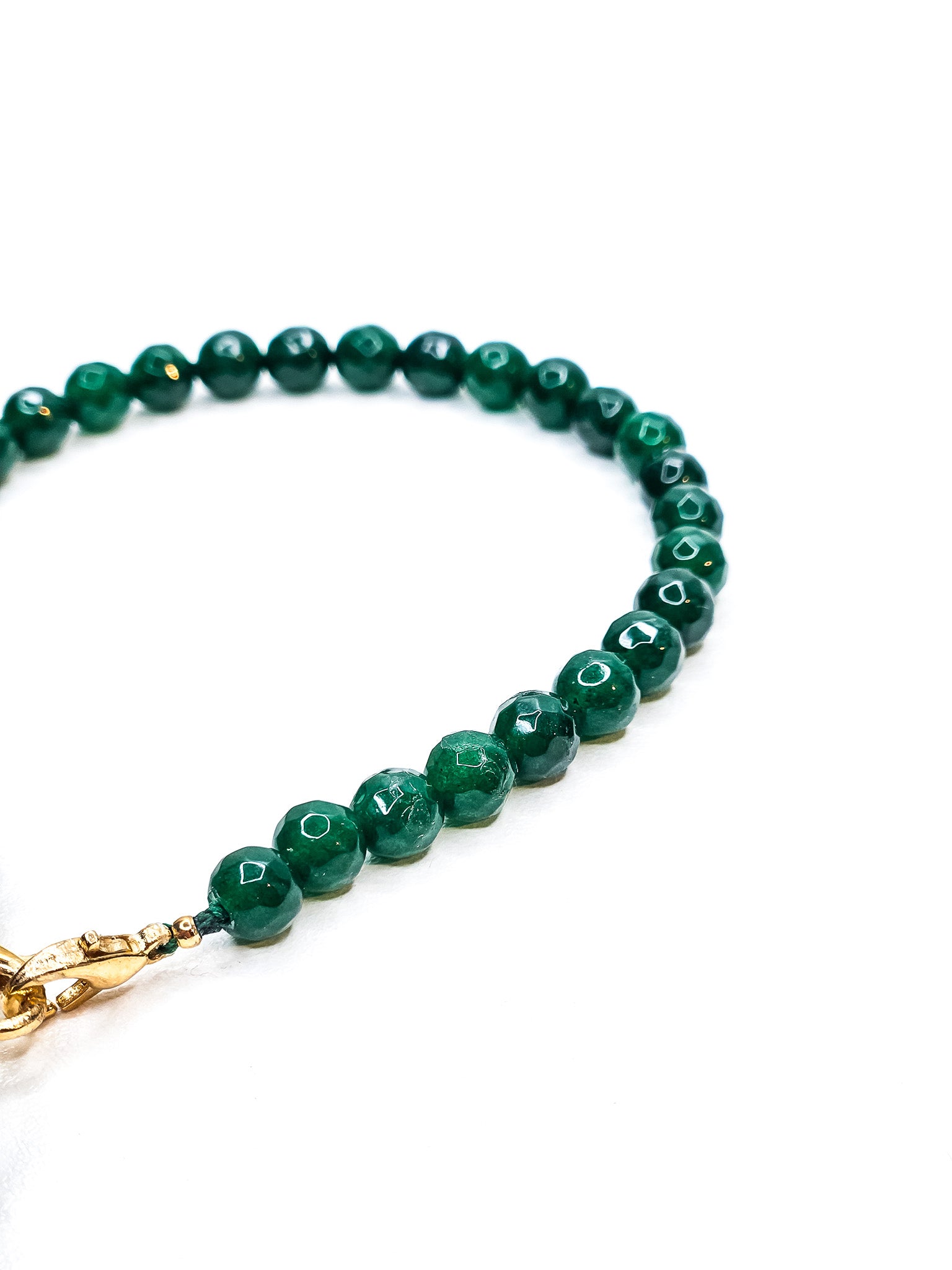 Tasbih bracelet • Sakinah • Emerald Jade
