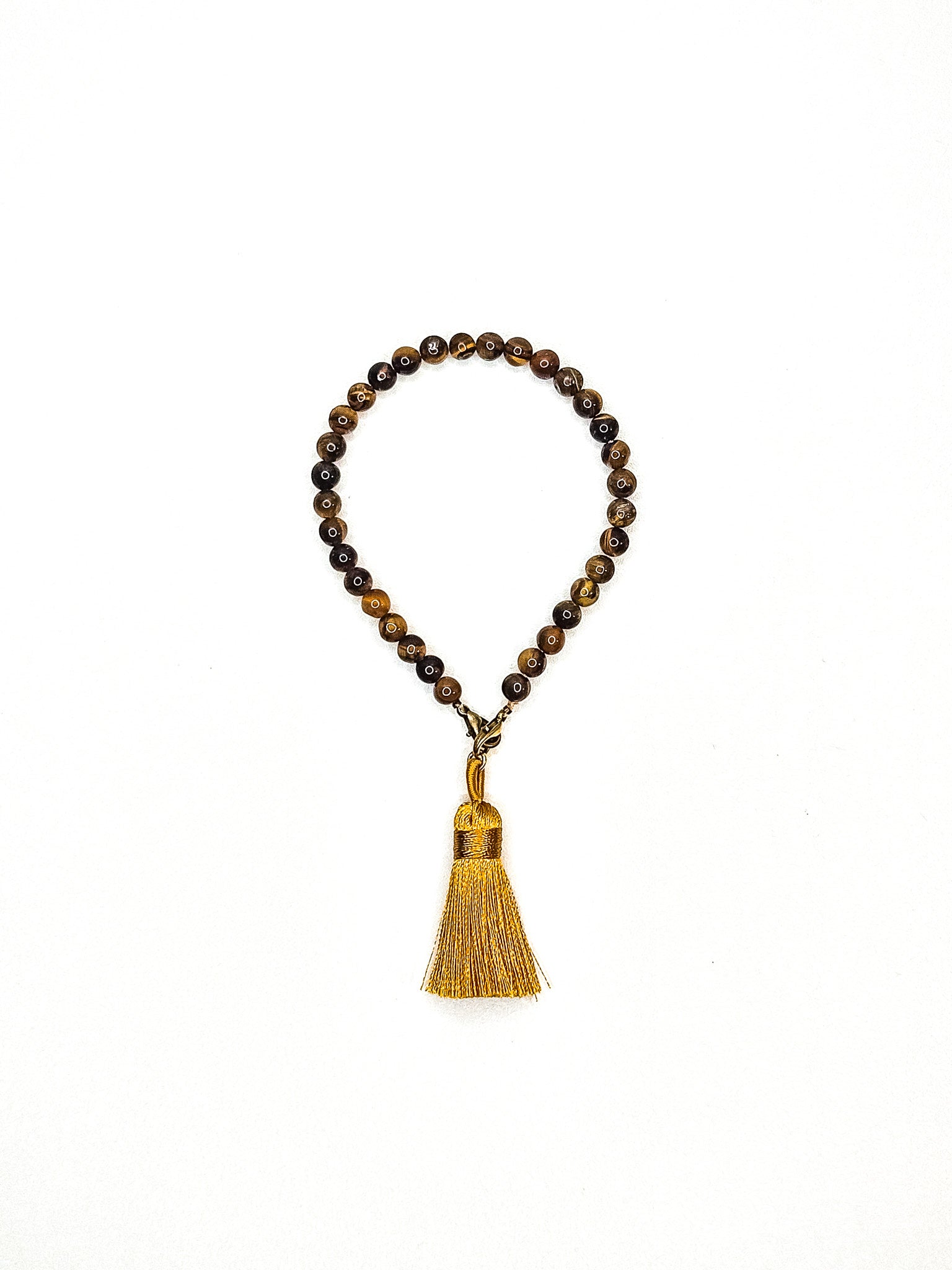 Tasbih bracelet • Maghrib • Tiger's eye