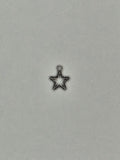 Pendentif étoile argent 001