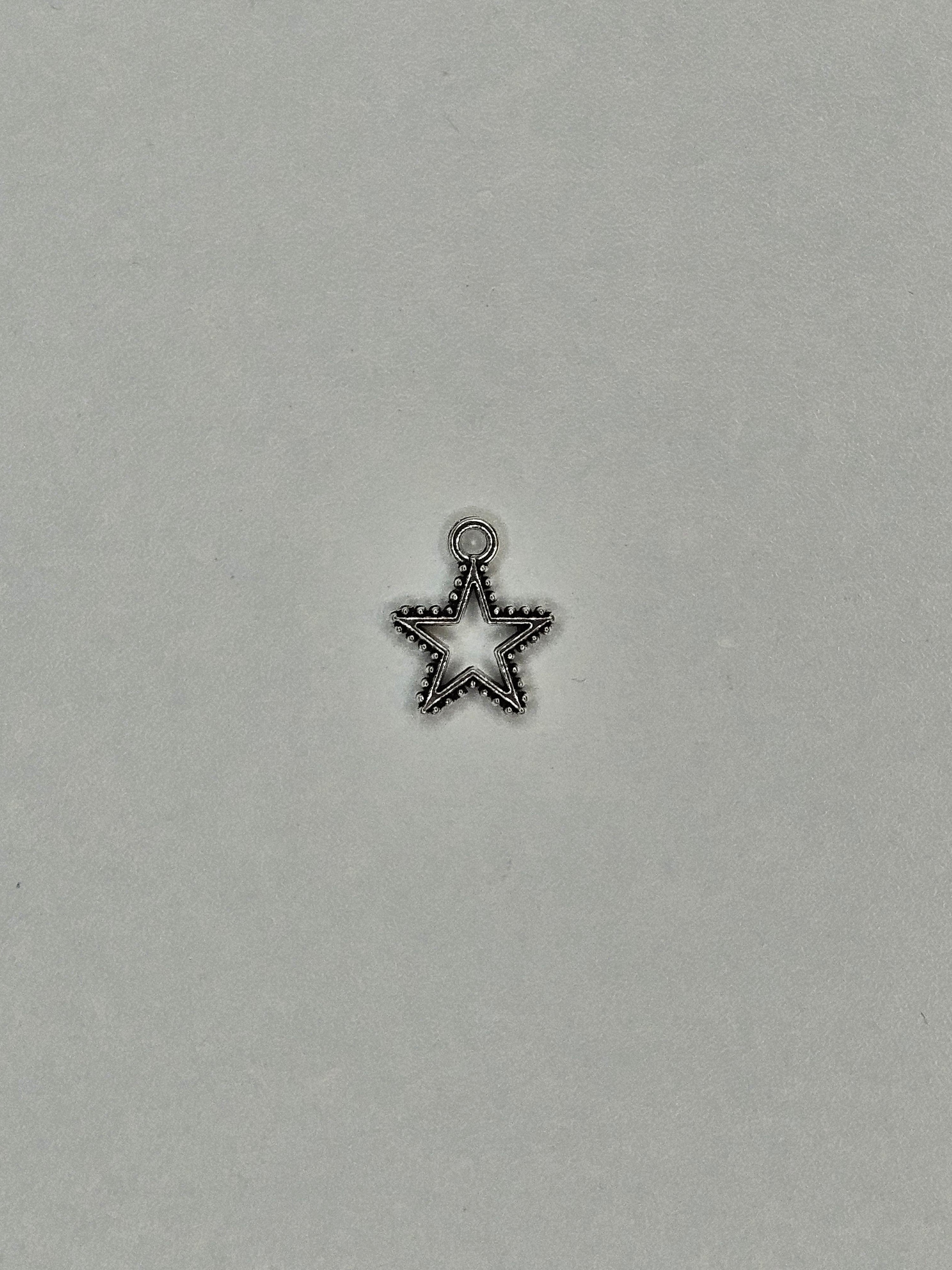 Star pendant silver 001