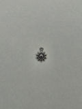 Pendentif soleil argent 002