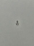 Pendentif étoile argent 002