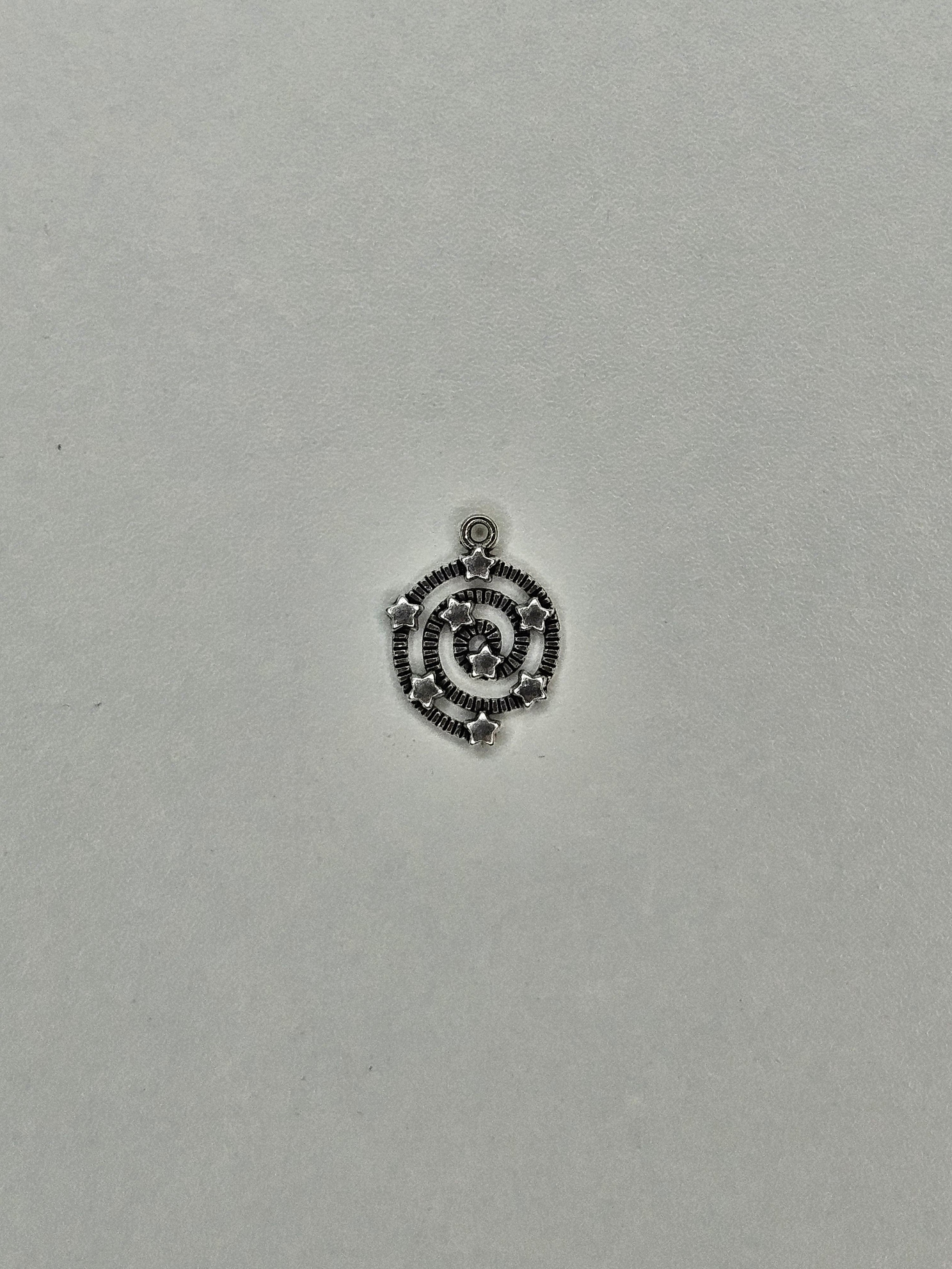 Star pendant silver 004