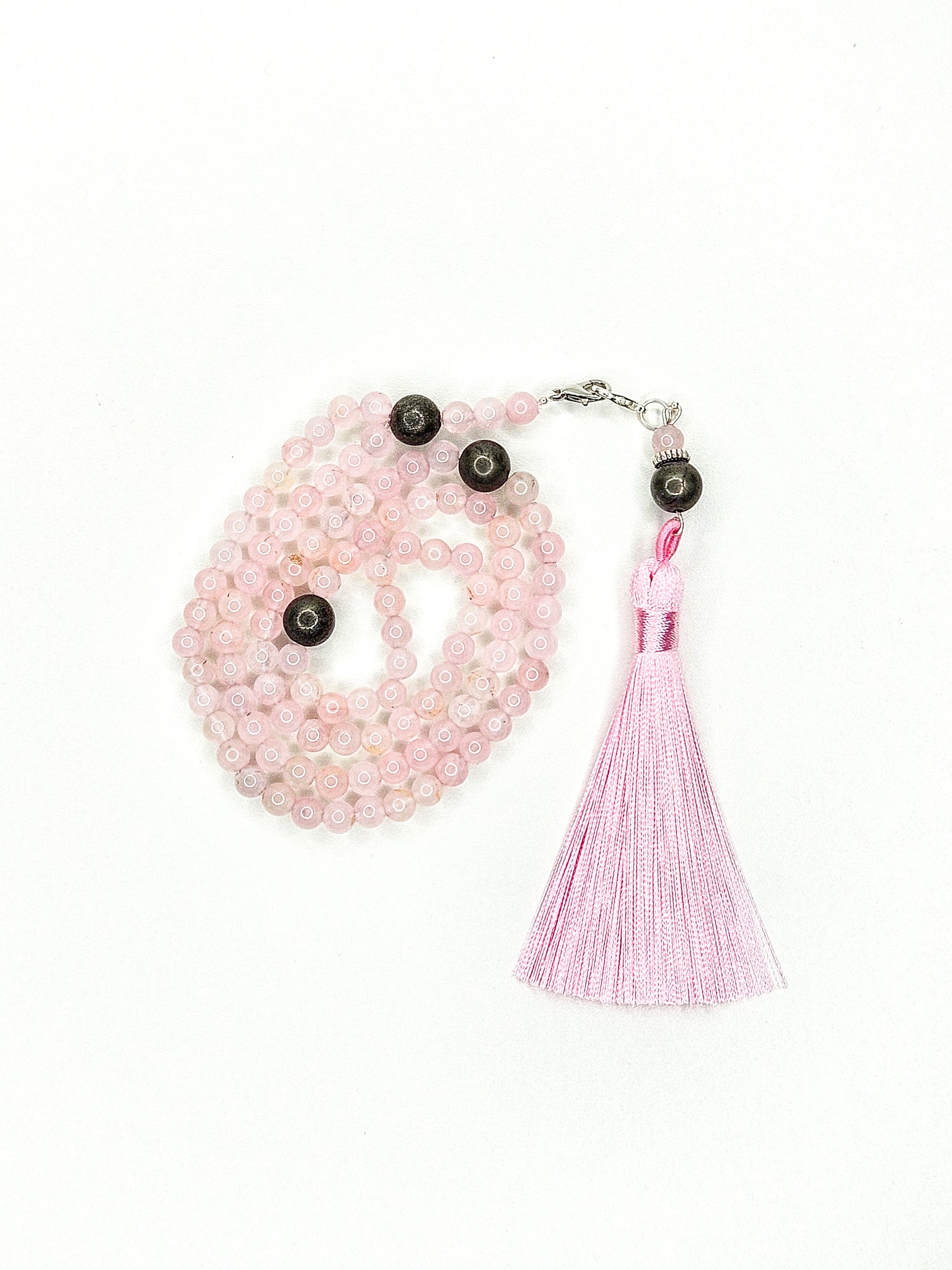 Tasbih 99 perles • Wudd • Quartz rose
