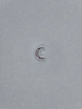 Pendentif lune argent 007