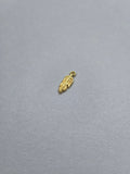 Pendentif plume or 001
