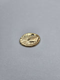 Pendentif rond or 002