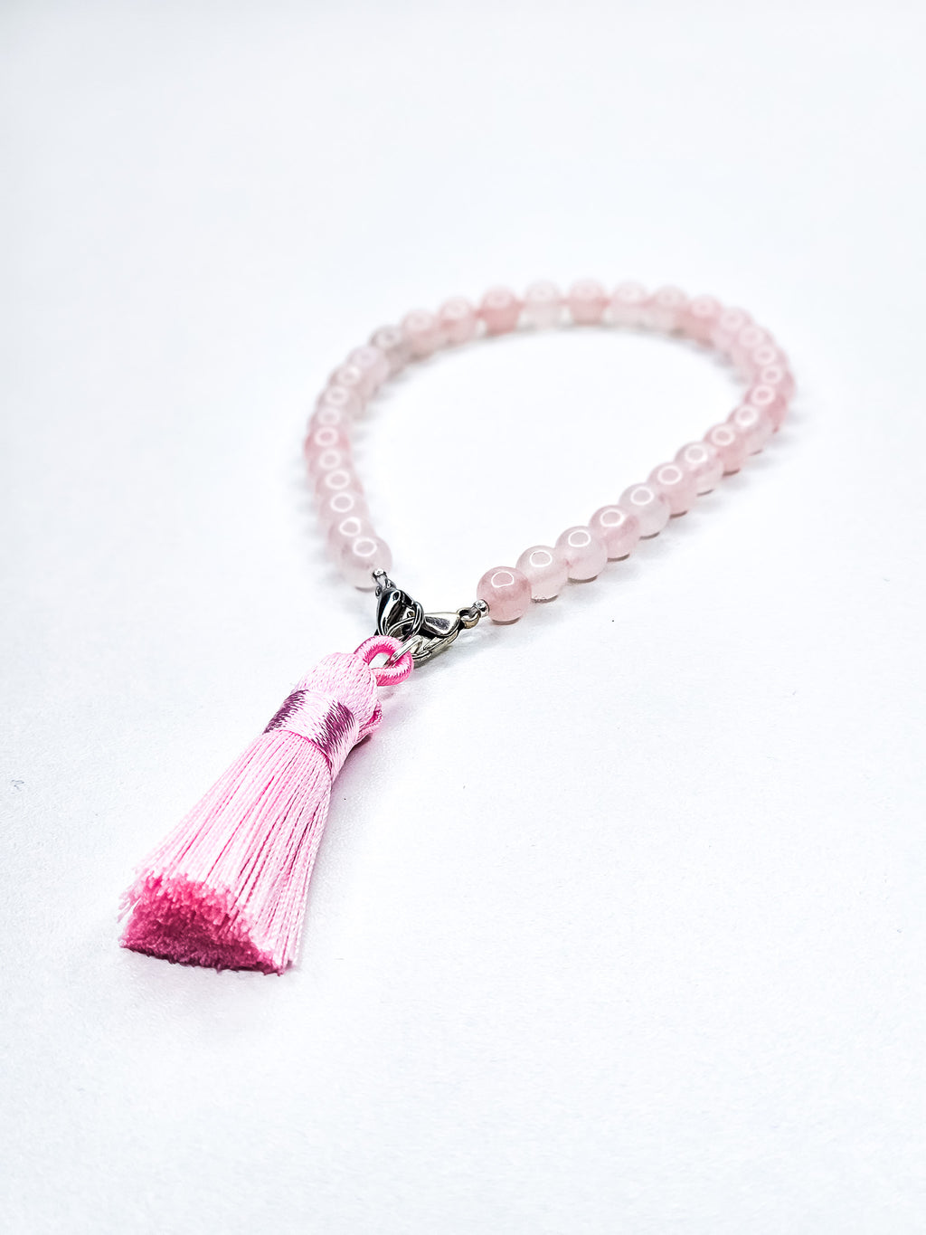 Tasbih bracelet • Wudd • Rose quartz
